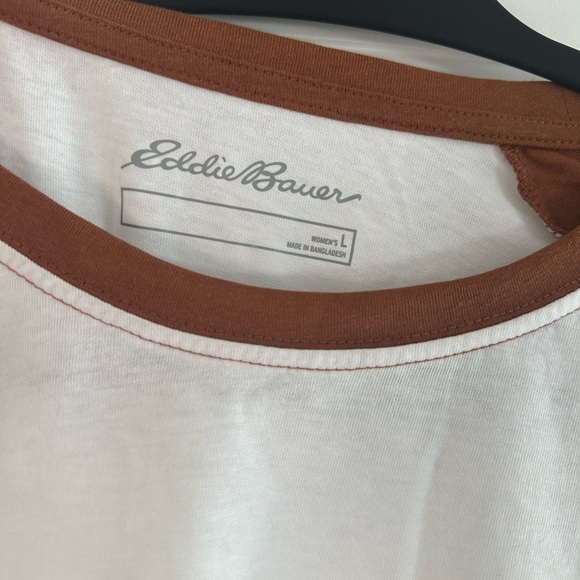 Eddie Bauer NWT 3/4 sleeve top - Picture 3 of 3